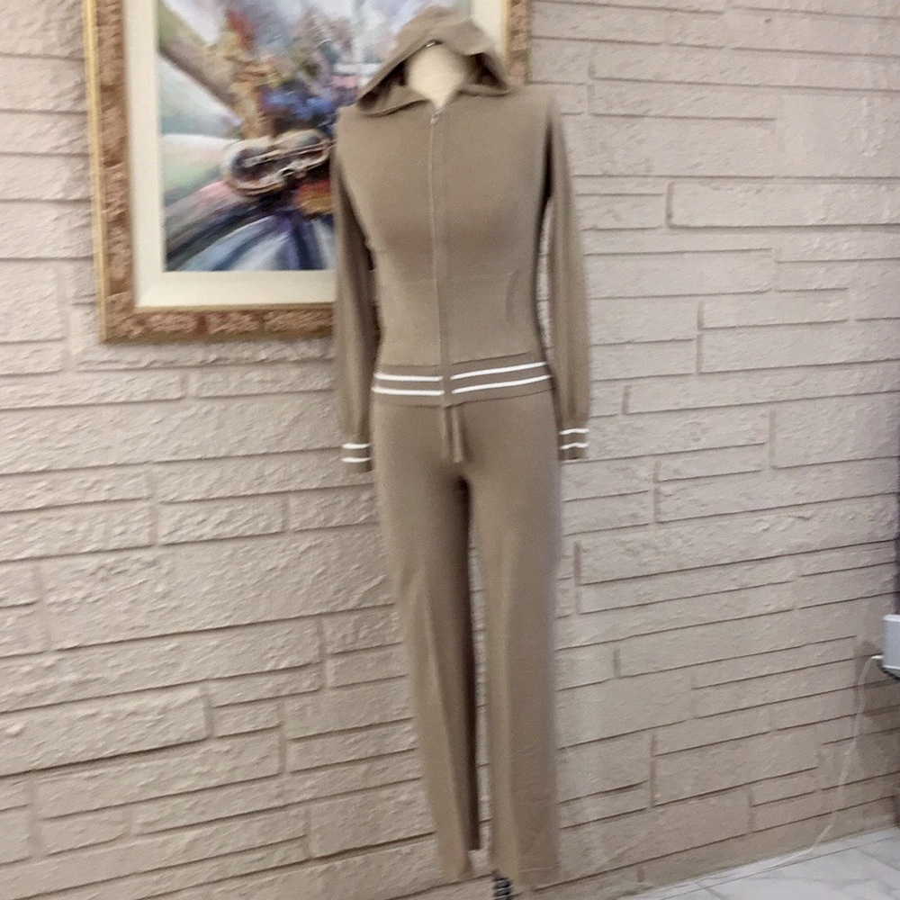 Kier + J Zip Up Hoodie & Track Active Jogger Set